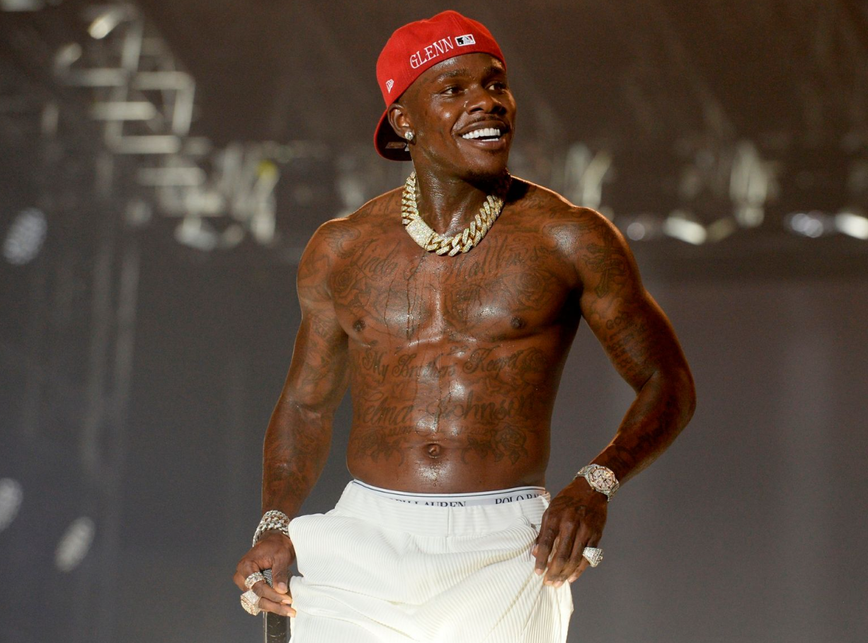 A video of DaBaby throwing money for people to scramble for has been described as “Disgusting”
